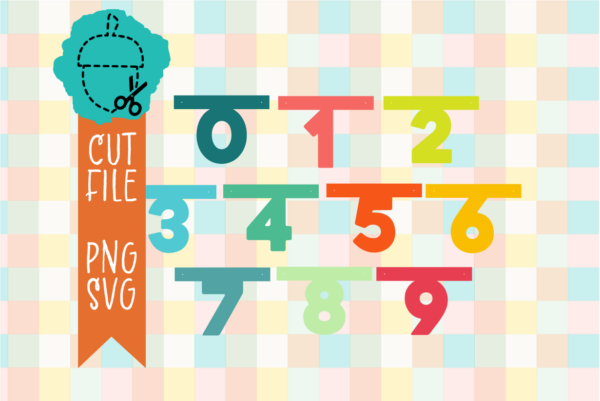 CUSTOM BANNER NUMBERS – Oak And Lamb